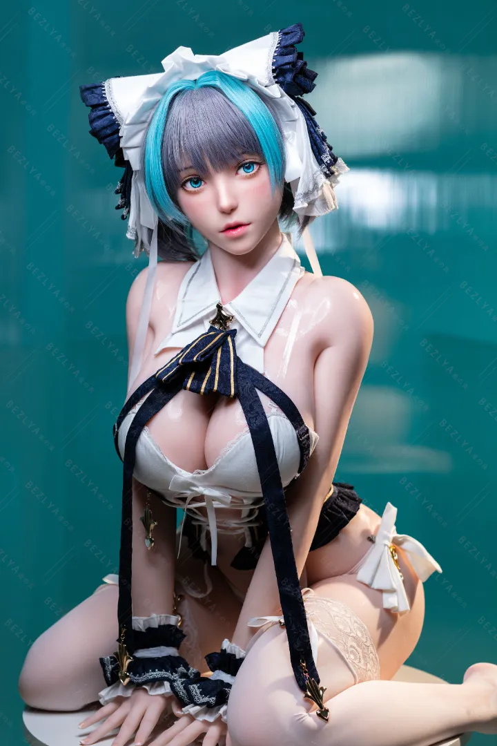 155cm (5ft1) G-Cup Poupée sexuelle hybride ziluolan, ROS Tête